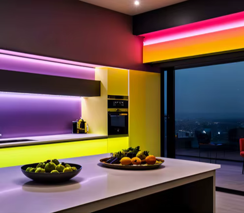 Nevectus Smart RGB Neon LED Strip Lights – App Control & Music Sync