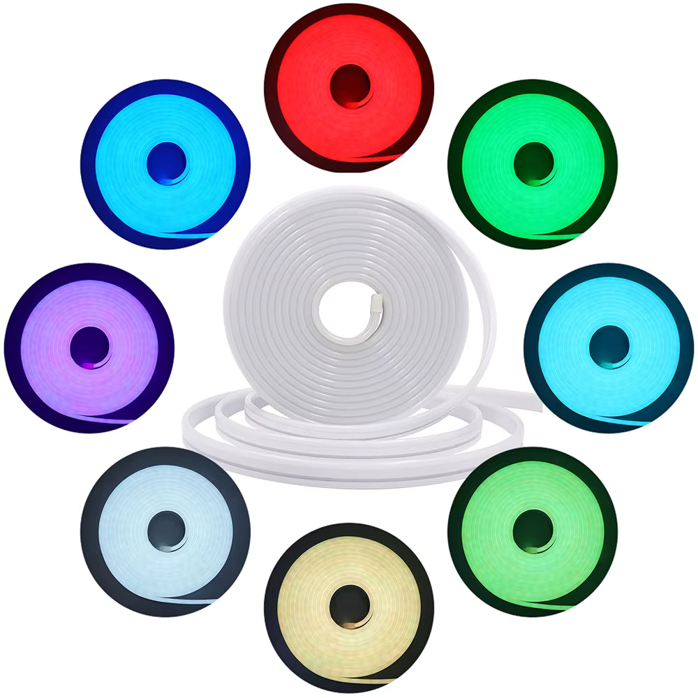 Nevectus Smart RGB Neon LED Strip Lights – App Control & Music Sync