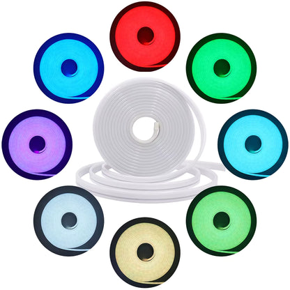 Nevectus Smart RGB Neon LED Strip Lights – App Control & Music Sync