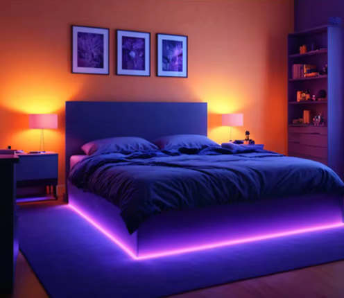 Nevectus Smart RGB Neon LED Strip Lights – App Control & Music Sync